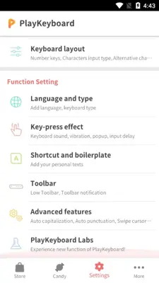 PlayKeyboard android App screenshot 5
